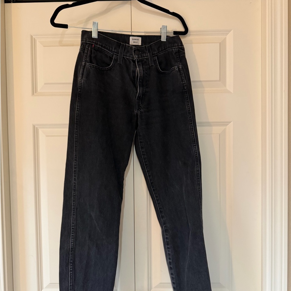 Sunday Best Charcoal Denim Pants